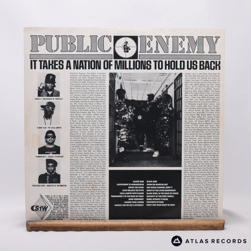 Public Enemy - It Takes A Nation Of Millions To Hold Us Back - LP Vinyl Record