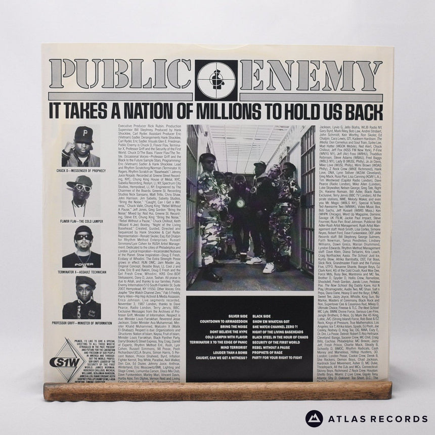 Public Enemy - It Takes A Nation Of Millions To Hold Us Back - LP Vinyl Record