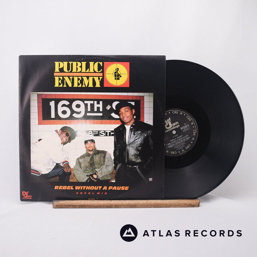 Public Enemy - Rebel Without A Pause (Vocal Mix) - 12" Vinyl Record - VG+/EX