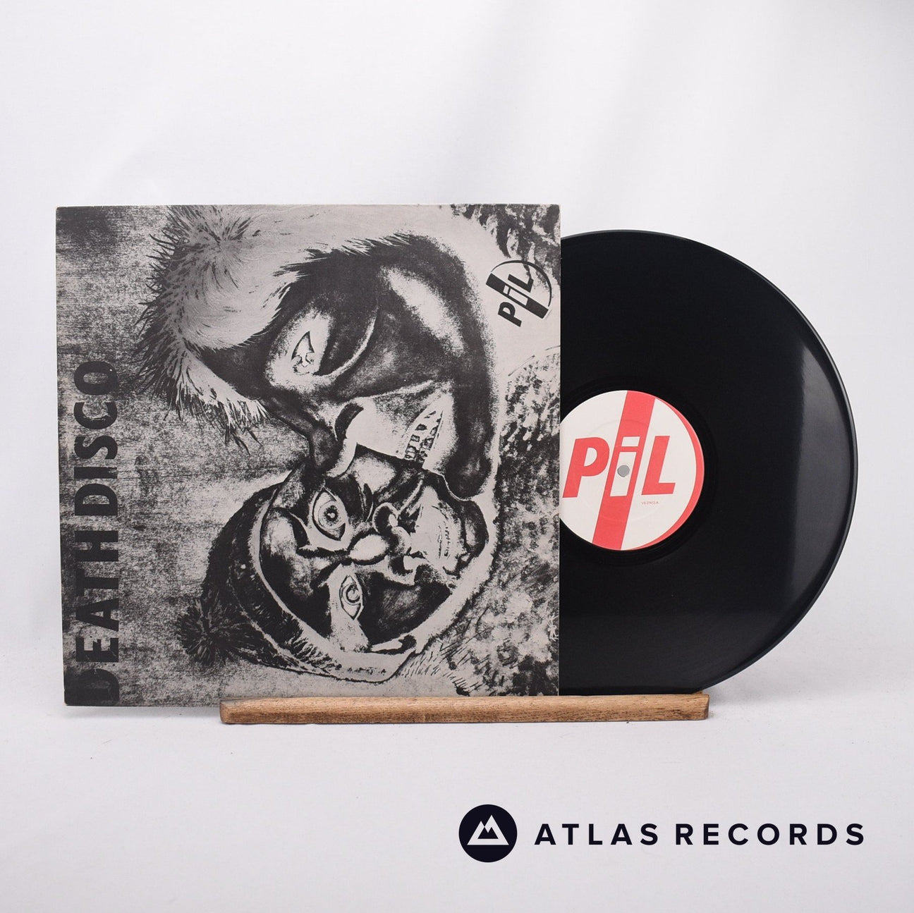 Public Image Limited Death Disco 12" Vinyl Record - Front Cover & Record