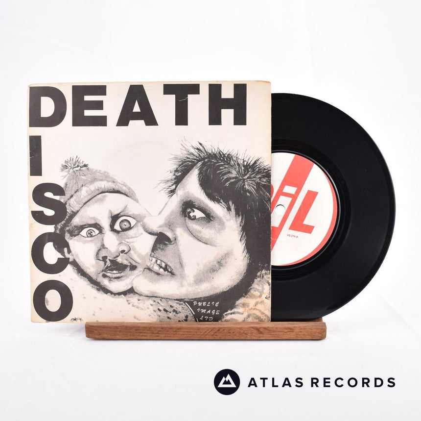 Public Image Limited Death Disco 7" Vinyl Record - Front Cover & Record