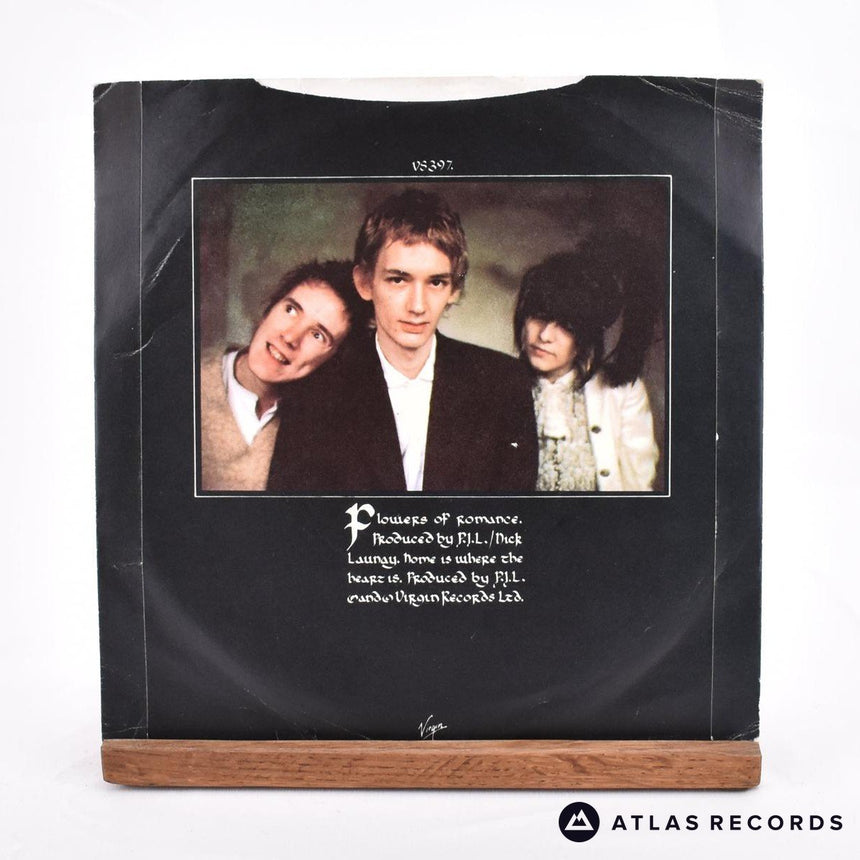 Public Image Limited - Flowers Of Romance - 7" Vinyl Record - VG+/EX