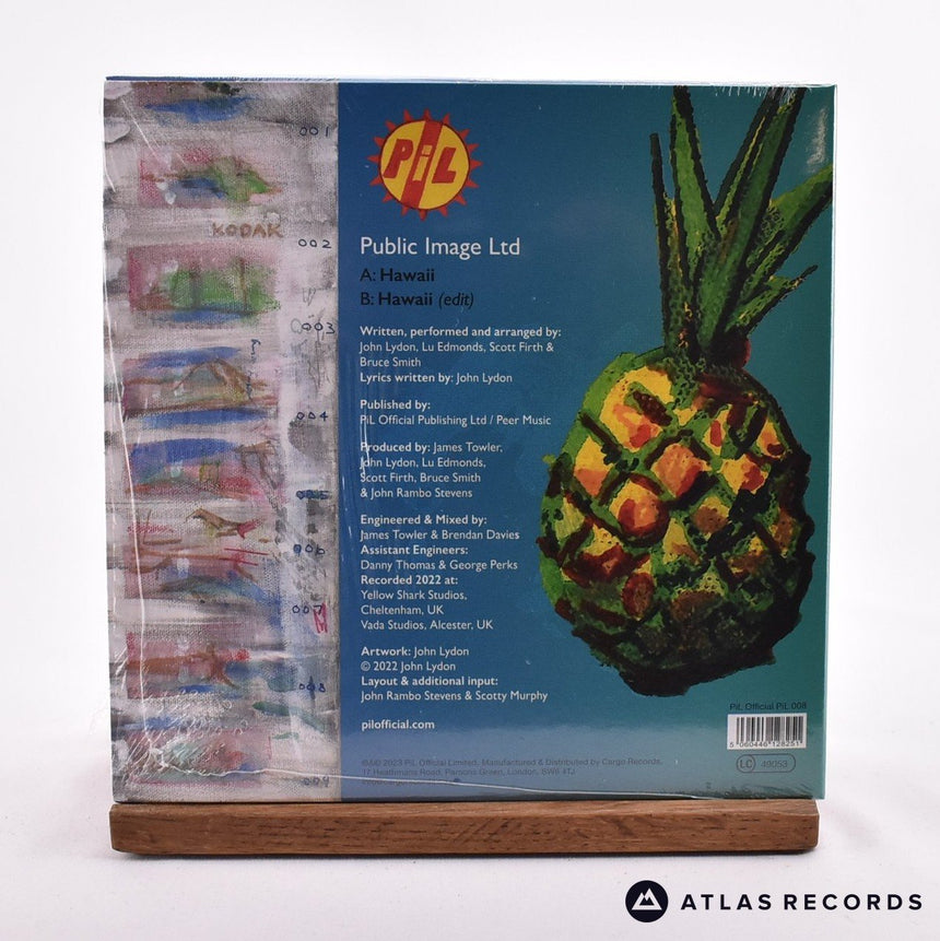 Public Image Limited - Hawaii - Blue Limited Edition 7" Vinyl Record - NM/NM
