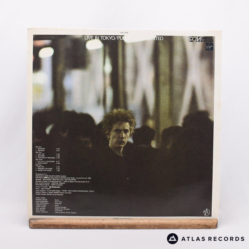 Public Image Limited - Live In Tokyo - Bilbo Insert 2 x 12" Vinyl Record - VG/EX