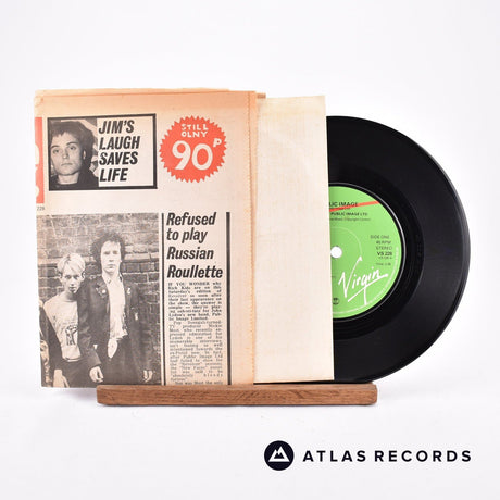 Public Image Limited Public Image 7&quot; Vinyl Record - Front Cover &amp; Record