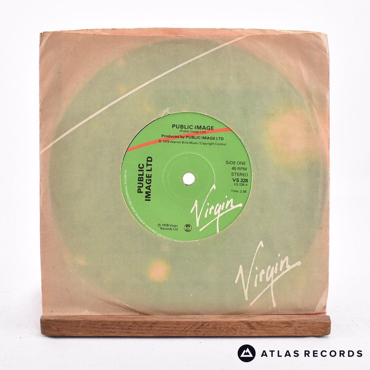 Public Image Limited Public Image 7&quot; Vinyl Record - In Sleeve