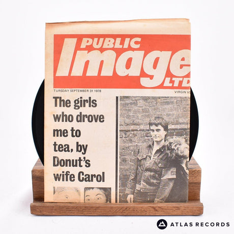 Public Image Limited - Public Image - Newspaper Sleeve 7&quot; Vinyl Record - EX/VG+