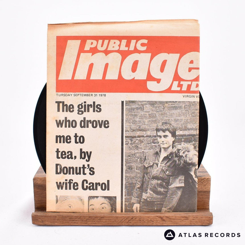 Public Image Limited - Public Image - Newspaper Sleeve 7" Vinyl Record - EX/VG+