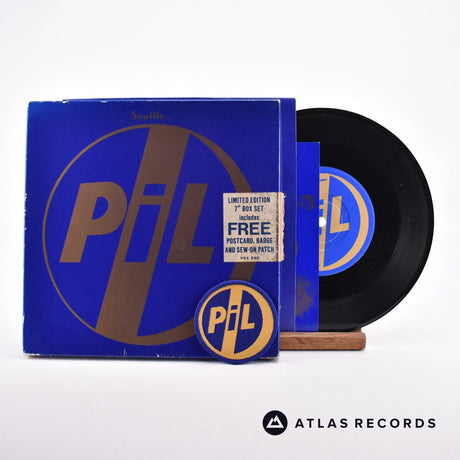 Public Image Limited Seattle 7" Box Set Vinyl Record - Front Cover & Record