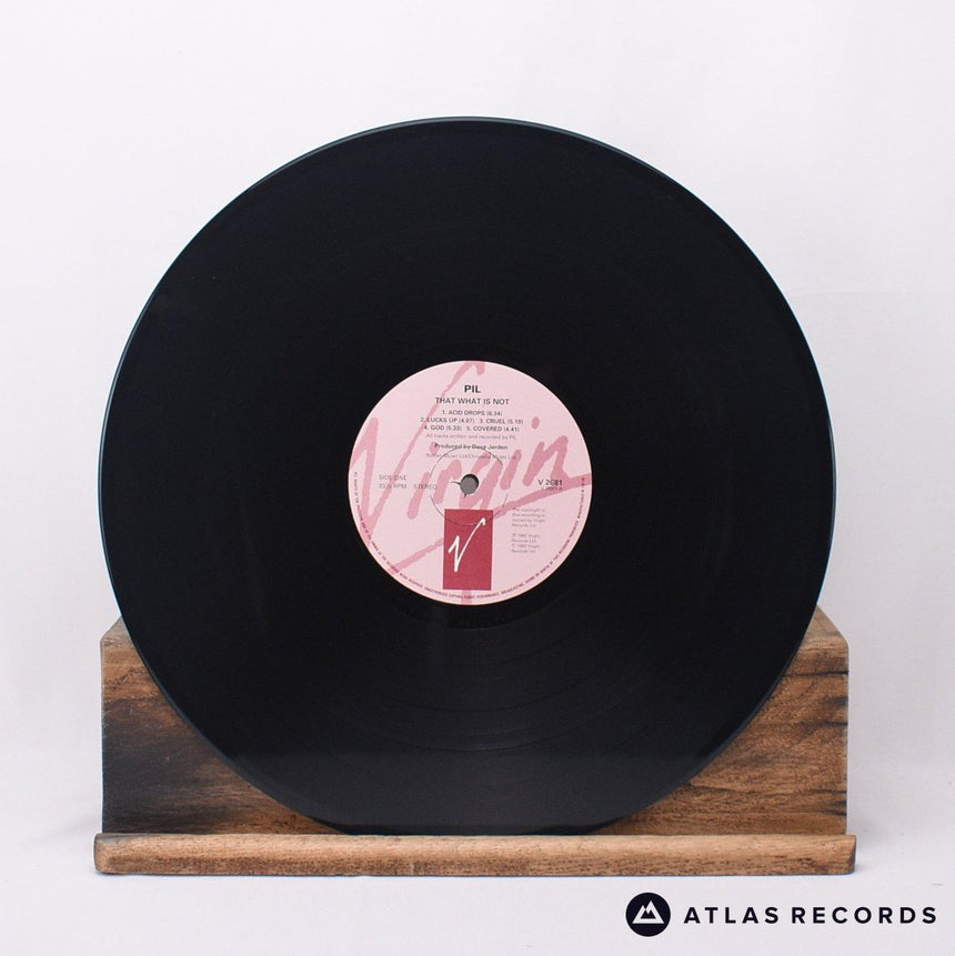 Public Image Limited - That What Is Not - A-2 B-2 LP Vinyl Record - NM/EX