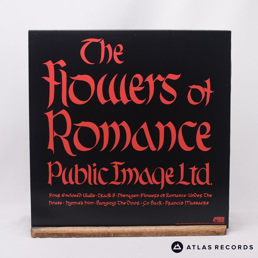 Public Image Limited - The Flowers Of Romance - 180G A B LP Vinyl Record - EX/EX