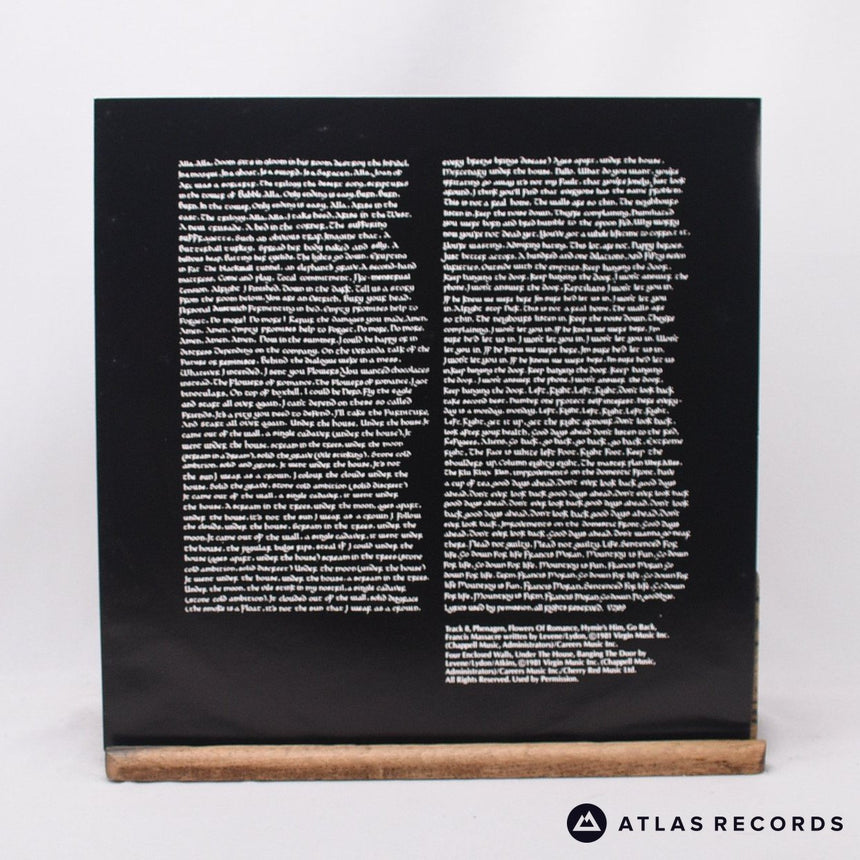 Public Image Limited - The Flowers Of Romance - 180G A B LP Vinyl Record - EX/EX