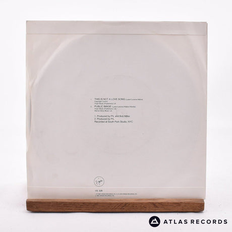 Public Image Limited - This Is Not A Love Song - 7" Vinyl Record - EX/NM