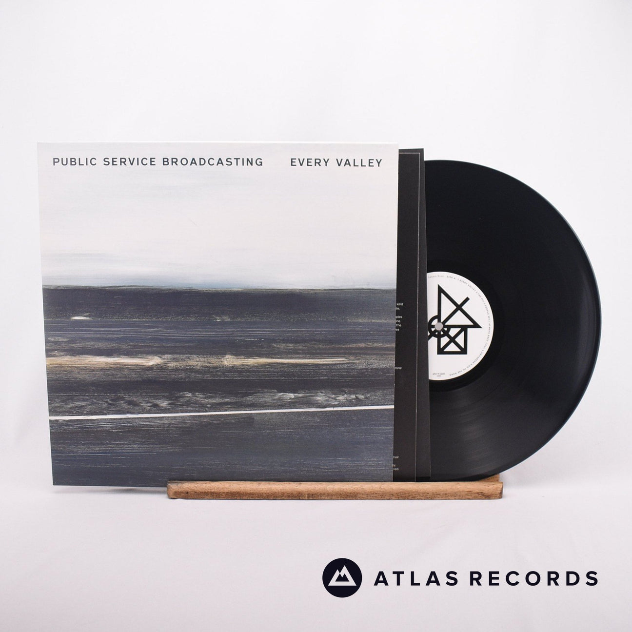 Public Service Broadcasting Every Valley LP Vinyl Record - Front Cover & Record