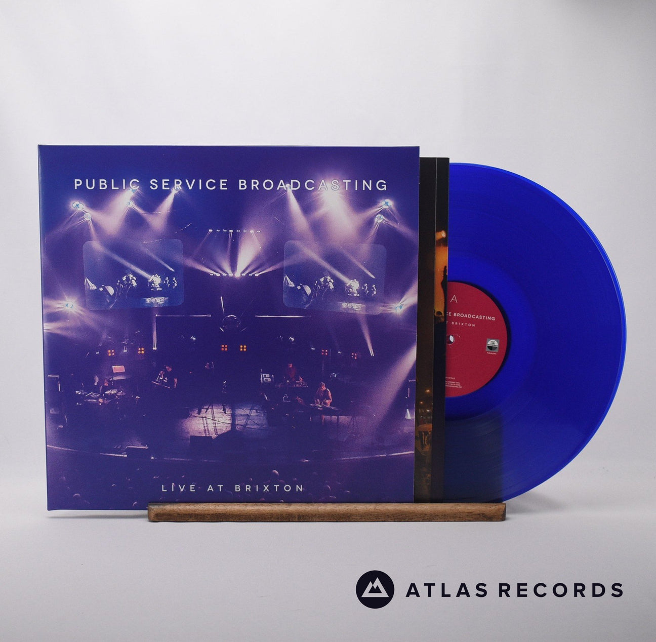 Public Service Broadcasting Live At Brixton DVD + Double LP Vinyl Record - Front Cover & Record