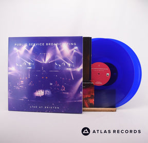 Public Service Broadcasting Live At Brixton 2 x LP + DVD Vinyl Record - Front Cover & Record