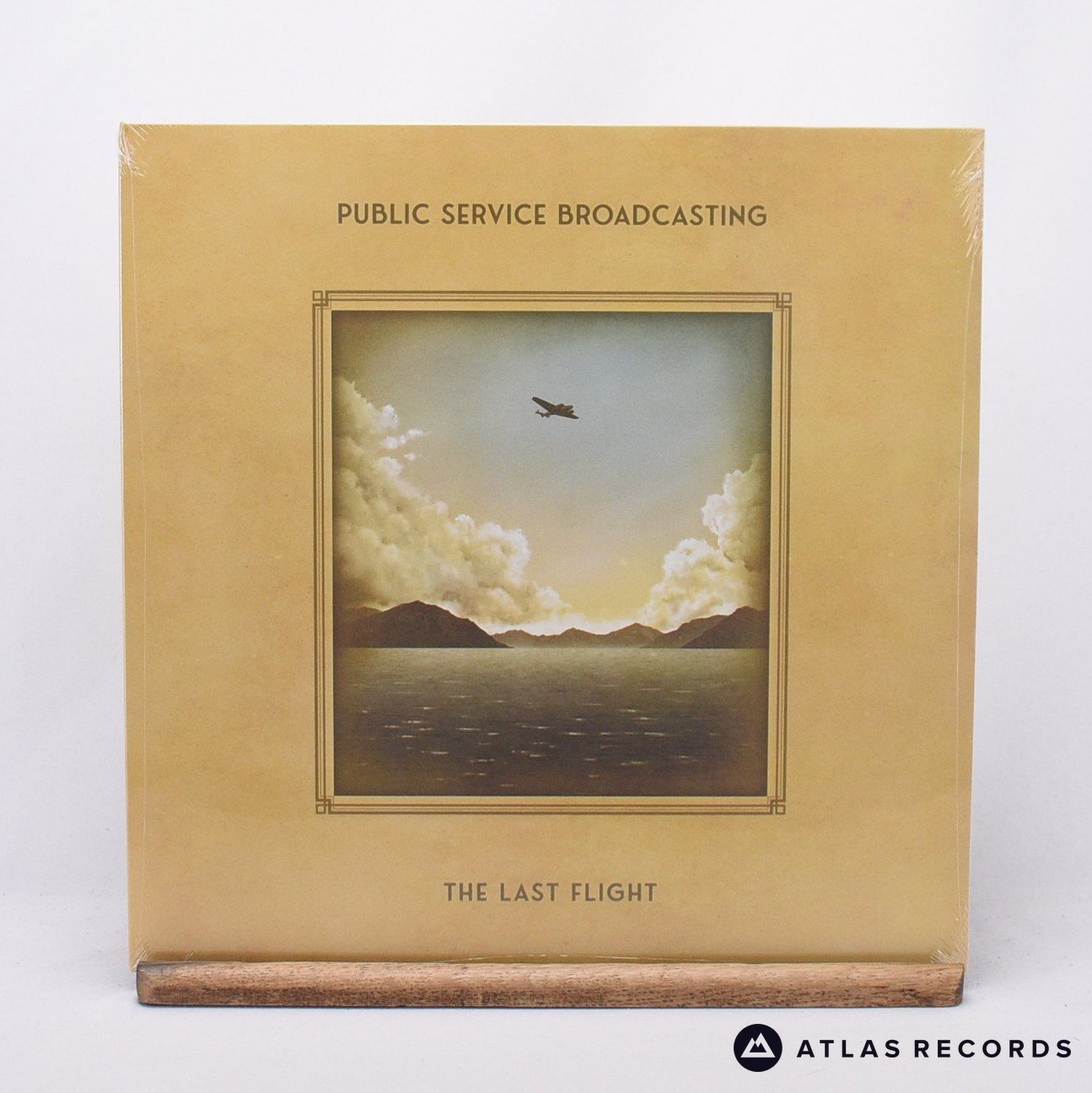 Public Service Broadcasting The Last Flight LP Vinyl Record - Front Cover & Record
