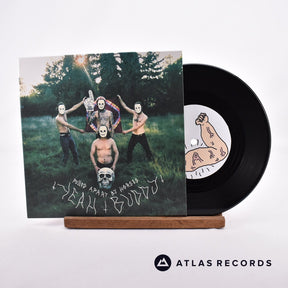 Pulled Apart By Horses Yeah Buddy 7" Vinyl Record - Front Cover & Record
