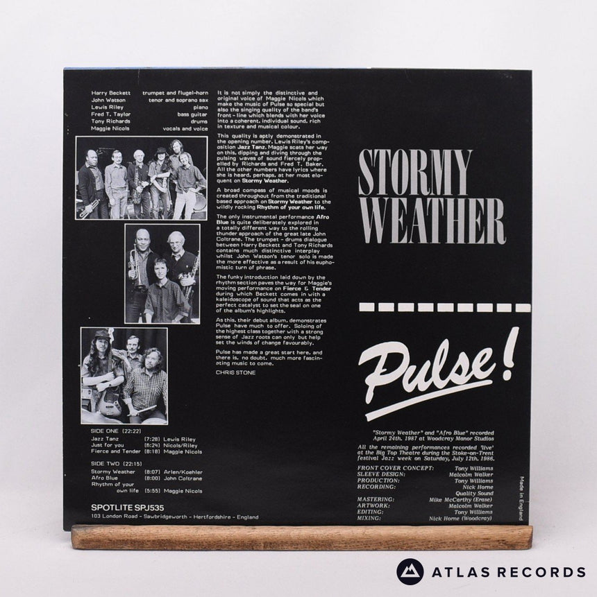 Pulse! - Stormy Weather - LP Vinyl Record - EX/EX