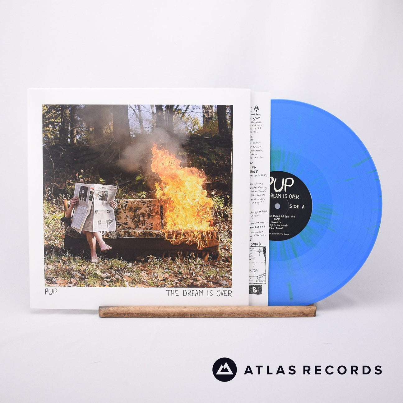 Pup The Dream Is Over LP Vinyl Record - Front Cover & Record