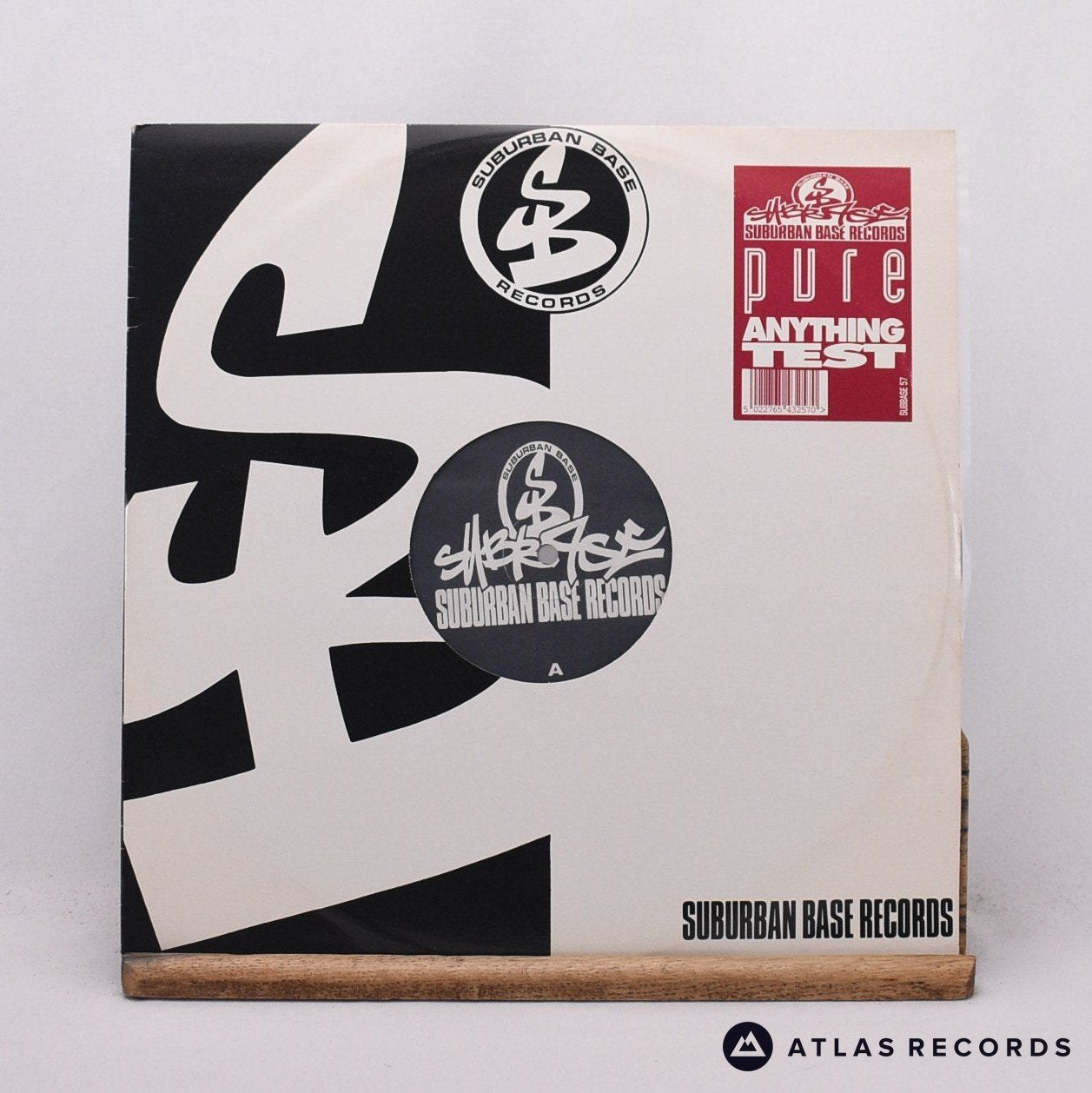 Pure Anything Test 12" Vinyl Record - Front Cover & Record