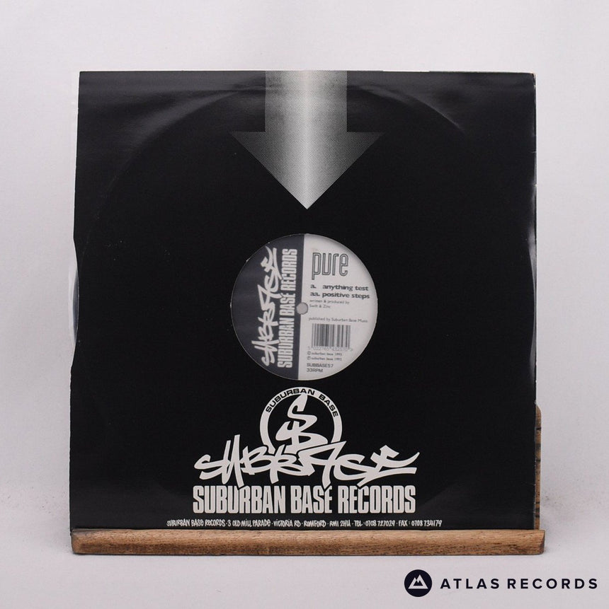 Pure - Anything Test - Die-Cut Sleeve -A -B 12" Vinyl Record - VG+/VG+