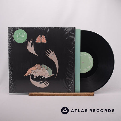 Purity Ring Shrines LP Vinyl Record - Front Cover & Record