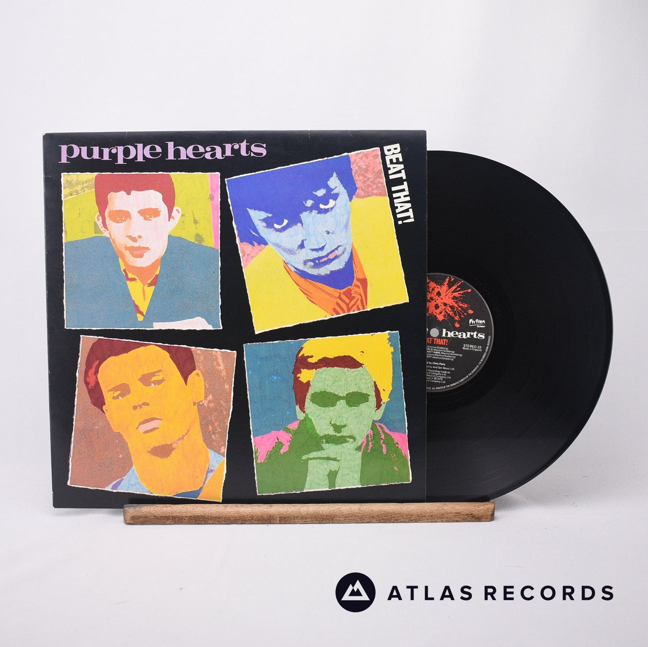 Purple Hearts Beat That! LP Vinyl Record - Front Cover & Record