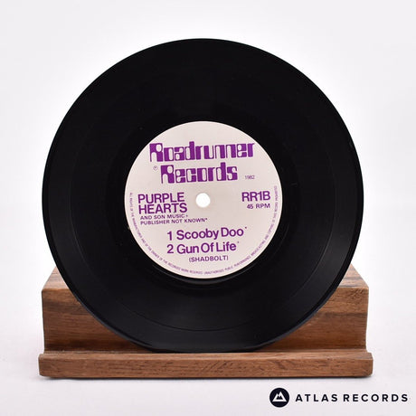 Purple Hearts - Plane Crash - 7" Vinyl Record - EX/EX