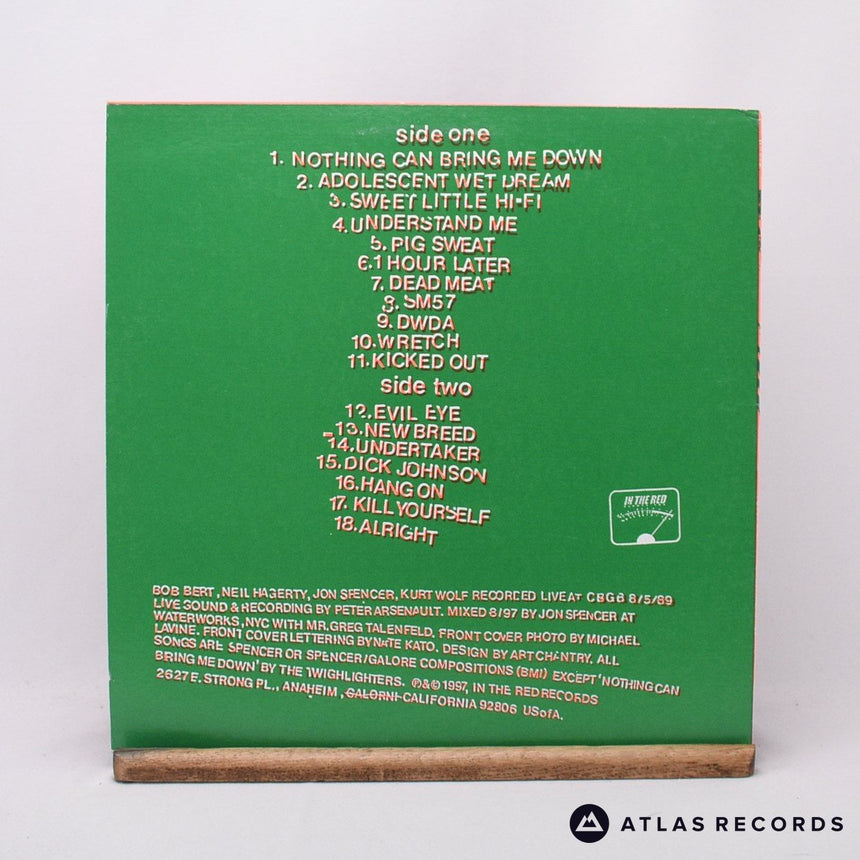 Pussy Galore - Live: In The Red - LP Vinyl Record - EX/EX