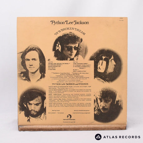 Python Lee Jackson - In A Broken Dream - A1 B1 LP Vinyl Record - VG+/VG+