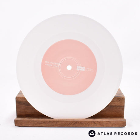 Q And Not U - On Play Patterns - White 7" Vinyl Record - NM/NM