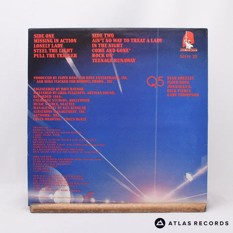 Q5 - Steel The Light - Mpo A1 B1 LP Vinyl Record - EX/EX