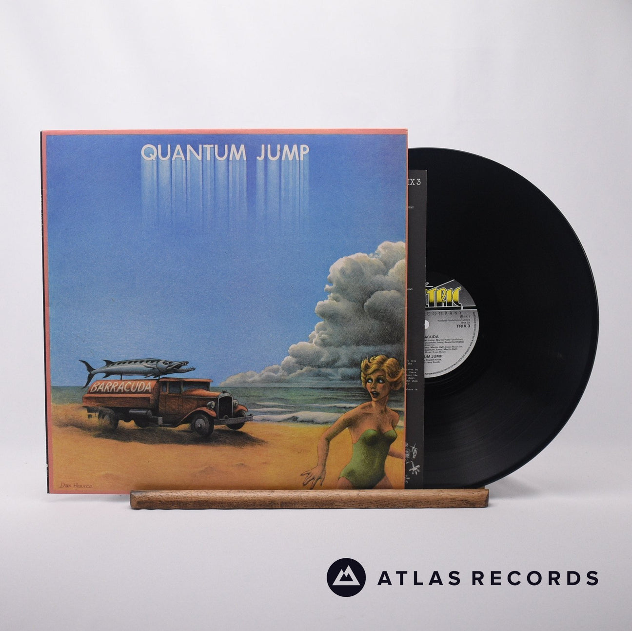 Quantum Jump Barracuda LP Vinyl Record - Front Cover & Record