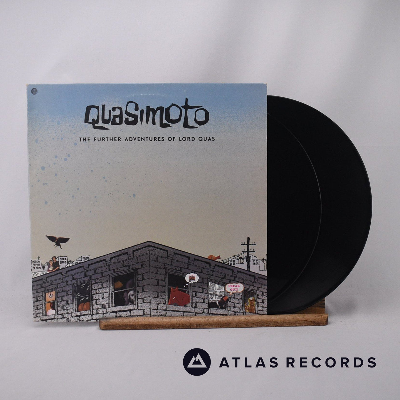 Quasimoto The Further Adventures Of Lord Quas 2 x LP Vinyl Record - Front Cover & Record