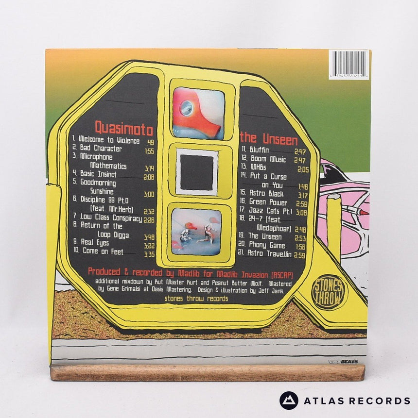 Quasimoto - The Unseen - Reissue Us 2 x LP Vinyl Record - NM/EX