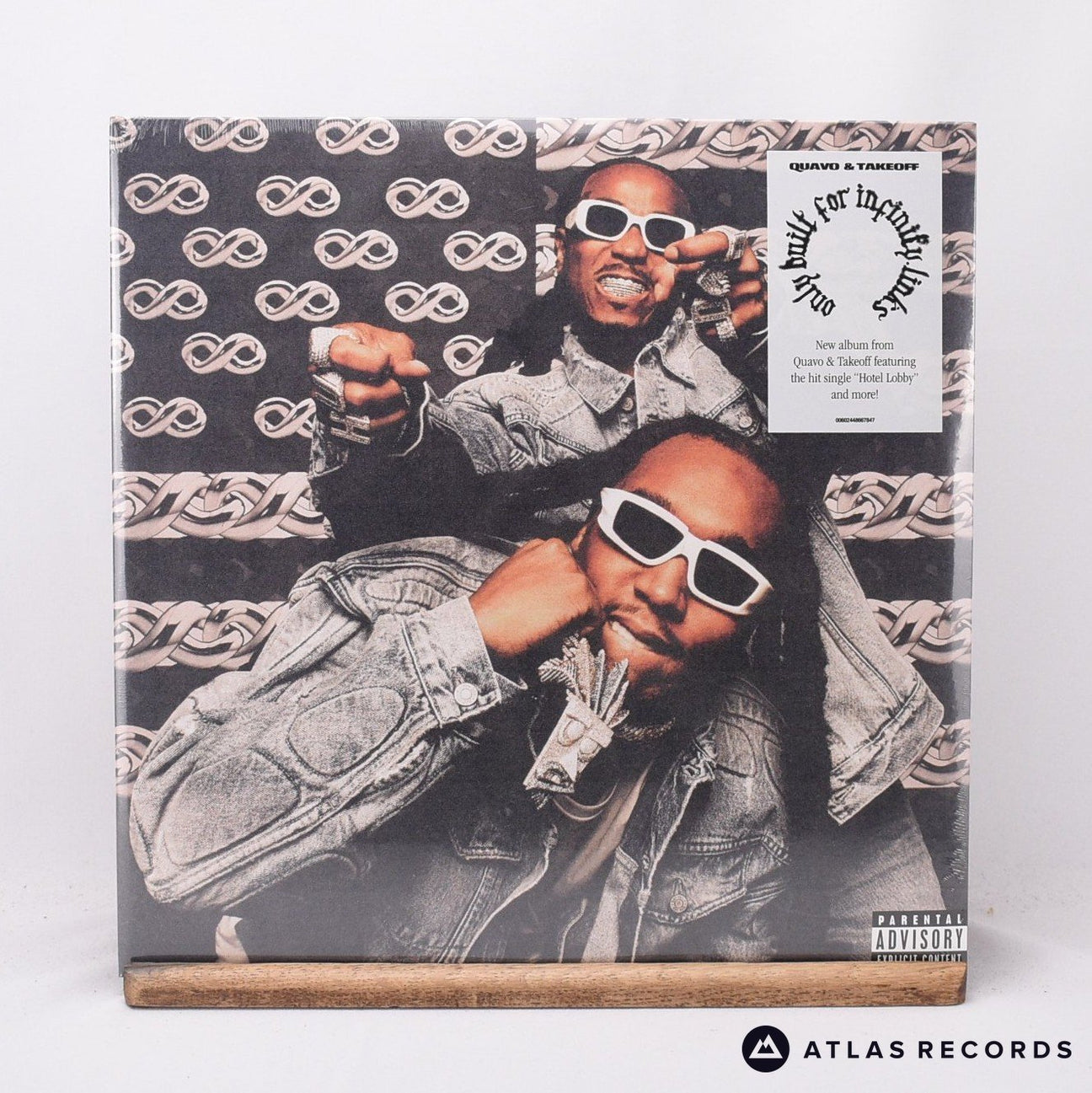 Quavo Only Built For Infinity Links 2 x LP Vinyl Record - Front Cover & Record