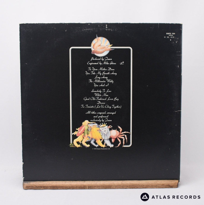 Queen - A Day At The Races - Gatefold 1U 3U LP Vinyl Record - VG+/VG+