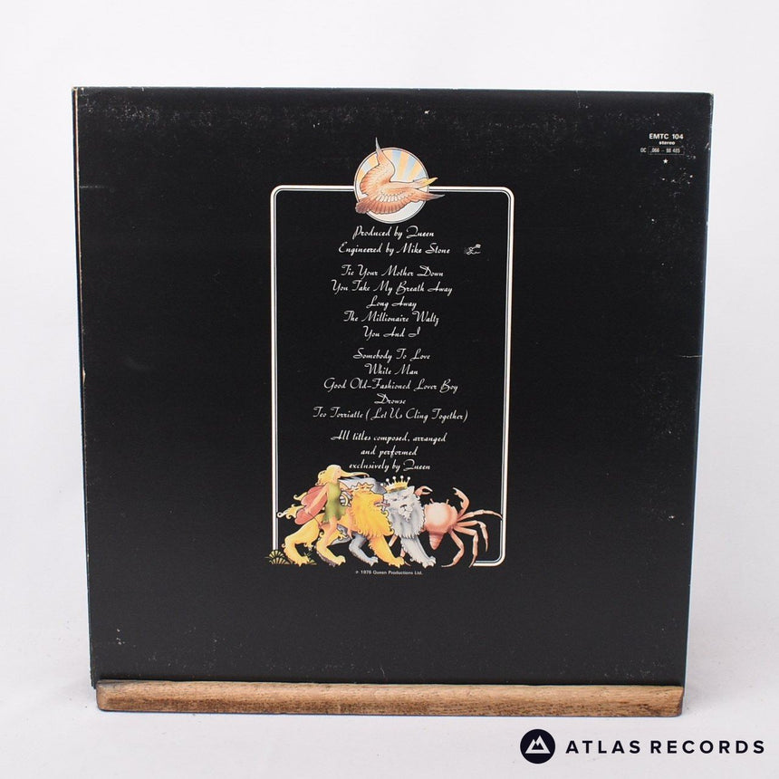Queen - A Day At The Races - Gatefold 5-4U 6-4U LP Vinyl Record - VG+/VG+