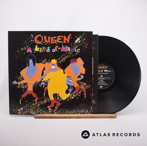 Queen A Kind Of Magic LP Vinyl Record - Front Cover & Record