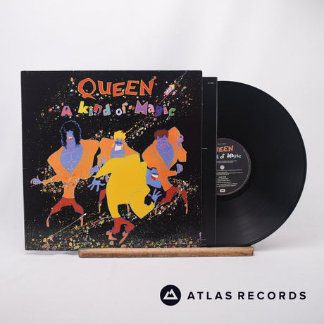 Queen A Kind Of Magic LP Vinyl Record - Front Cover & Record