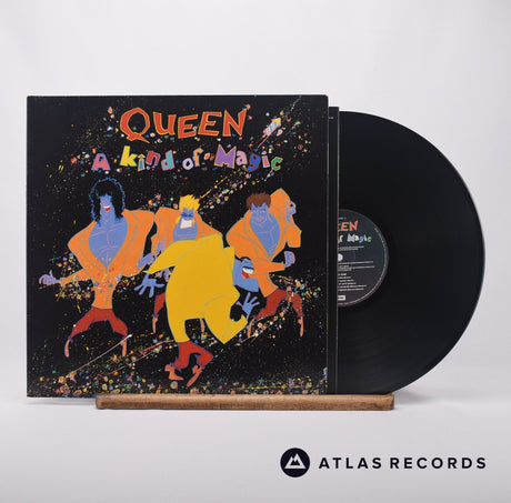 Queen A Kind Of Magic LP Vinyl Record - Front Cover & Record