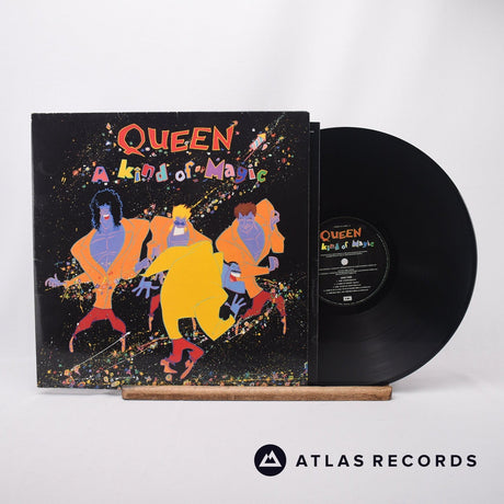 Queen A Kind Of Magic LP Vinyl Record - Front Cover & Record