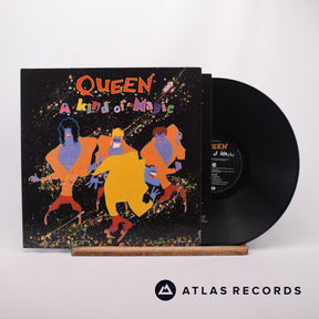 Queen A Kind Of Magic LP Vinyl Record - Front Cover & Record