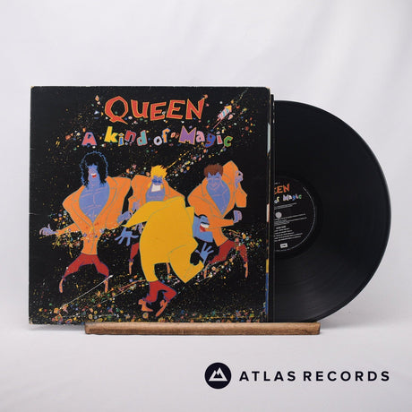 Queen A Kind Of Magic LP Vinyl Record - Front Cover & Record