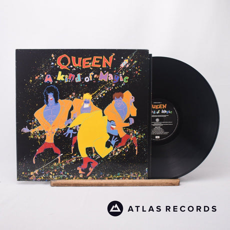 Queen A Kind Of Magic LP Vinyl Record - Front Cover & Record
