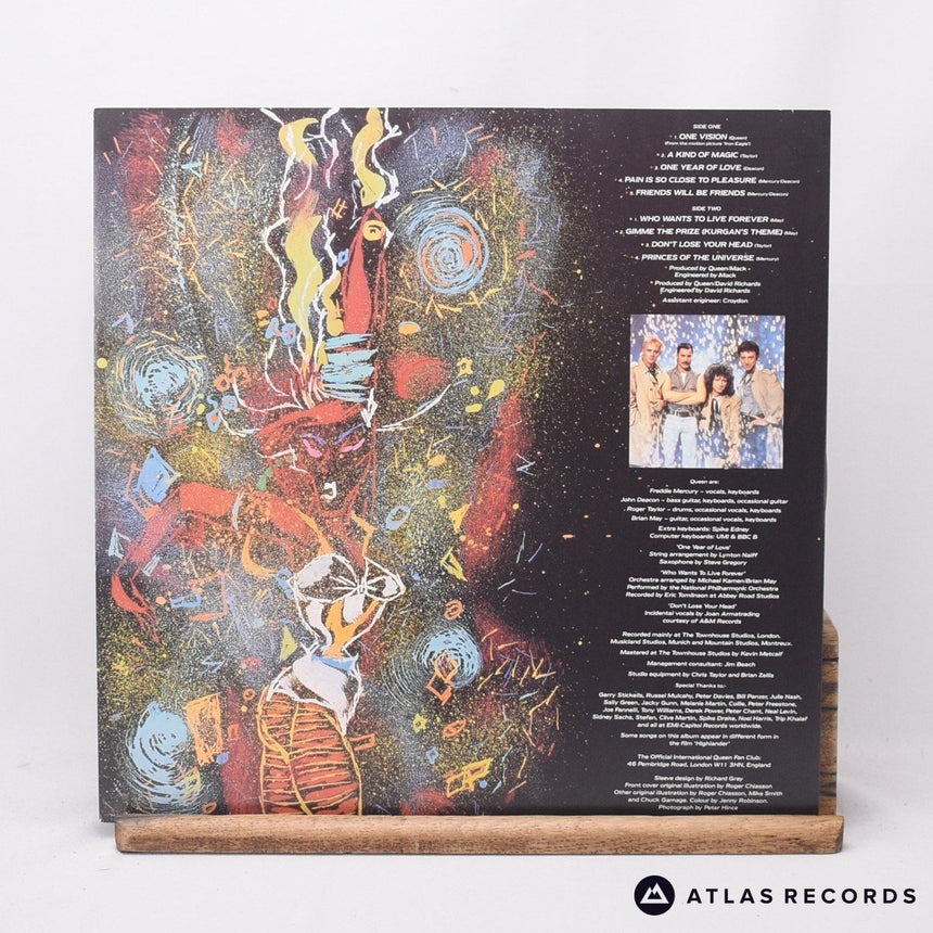 Queen - A Kind Of Magic - Gatefold A-4 B-4 LP Vinyl Record - EX/VG+