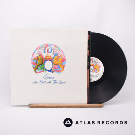 Queen A Night At The Opera LP Vinyl Record - Front Cover & Record
