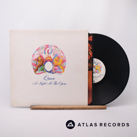 Queen A Night At The Opera LP Vinyl Record - Front Cover & Record