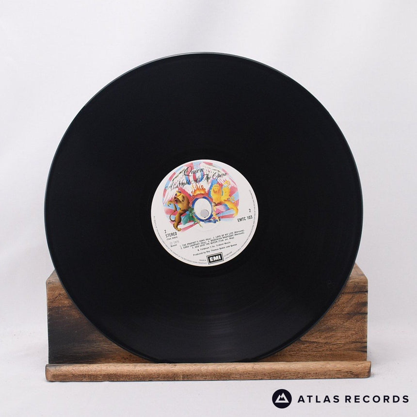 Queen - A Night At The Opera - Blair Embossed Sleeve LP Vinyl Record - EX/EX